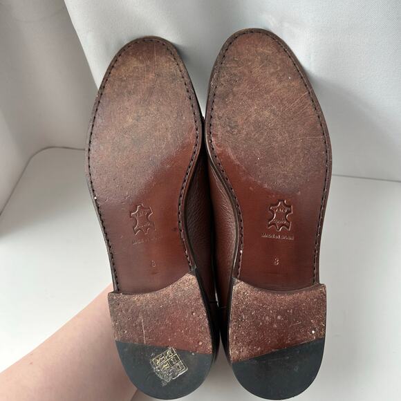 Maus & Hoffman (8) Brown Tassel Loafer - Quiet Luxury, Minimalism